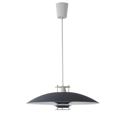 Modern White Aluminum Disk LED Pendant Light