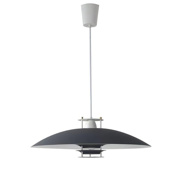 Modern White Aluminum Disk LED Pendant Light