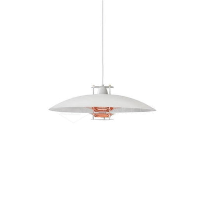Modern White Aluminum Disk LED Pendant Light
