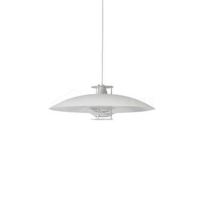 Modern White Aluminum Disk LED Pendant Light
