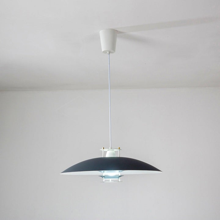 Modern White Aluminum Disk LED Pendant Light