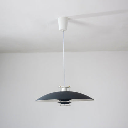 Modern White Aluminum Disk LED Pendant Light