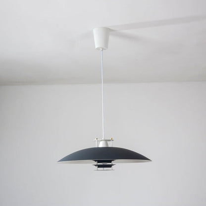 Modern White Aluminum Disk LED Pendant Light