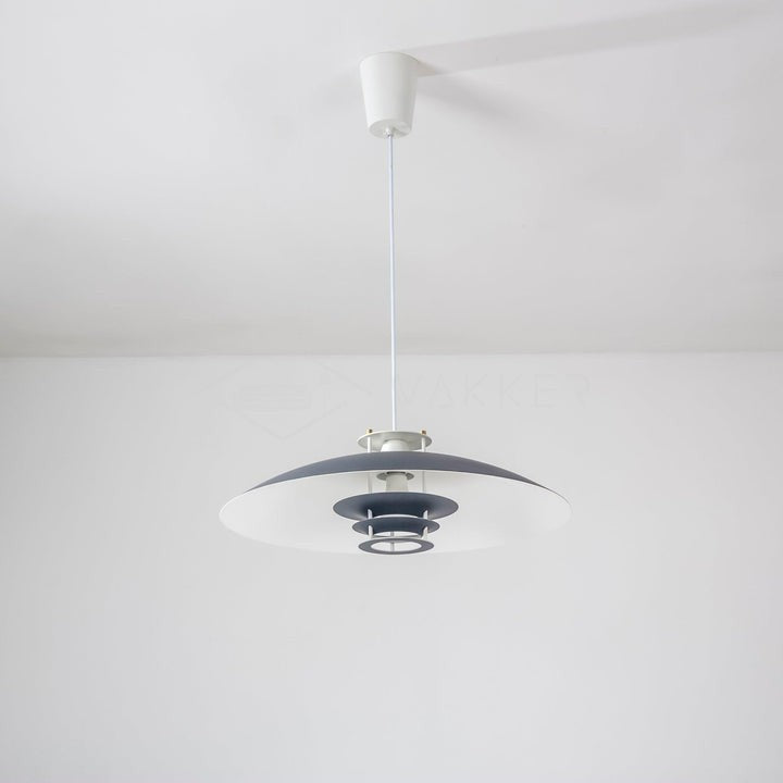 Modern White Aluminum Disk LED Pendant Light