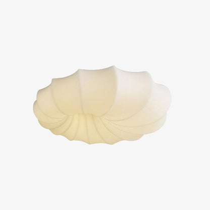 Modern White LED Flush Mount Ceiling Light Fixture