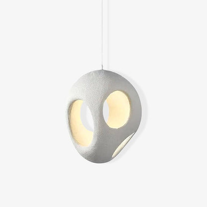 Modern White Polystyrene Ceiling Pendant Light