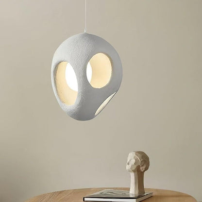 Modern White Polystyrene Ceiling Pendant Light