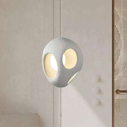 Modern White Polystyrene Ceiling Pendant Light