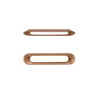 Modern Wood Channel LED Ceiling Light