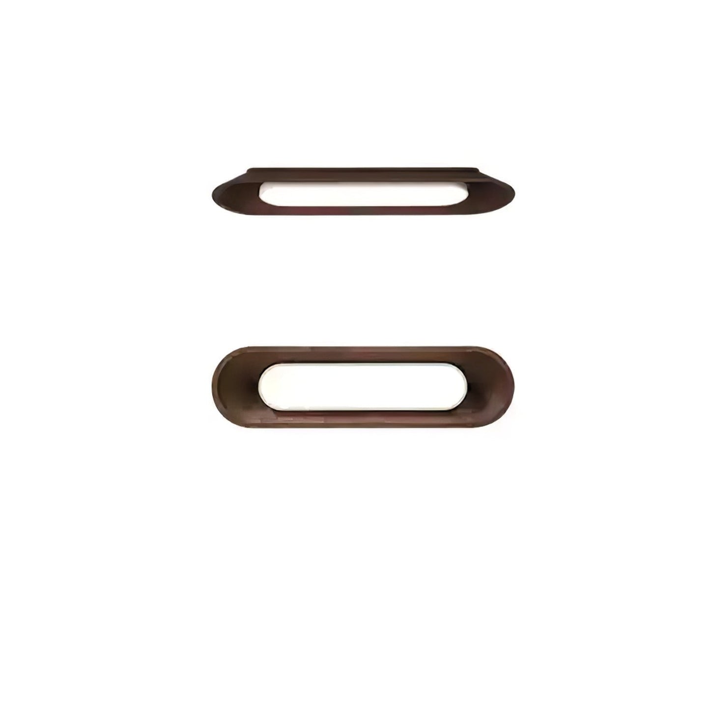 Modern Wood Channel LED Ceiling Light