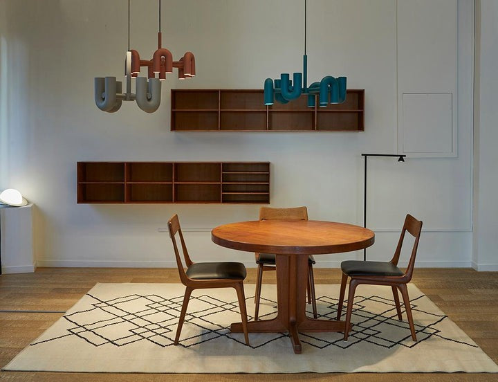 Modular U-Shaped LED Chandelier