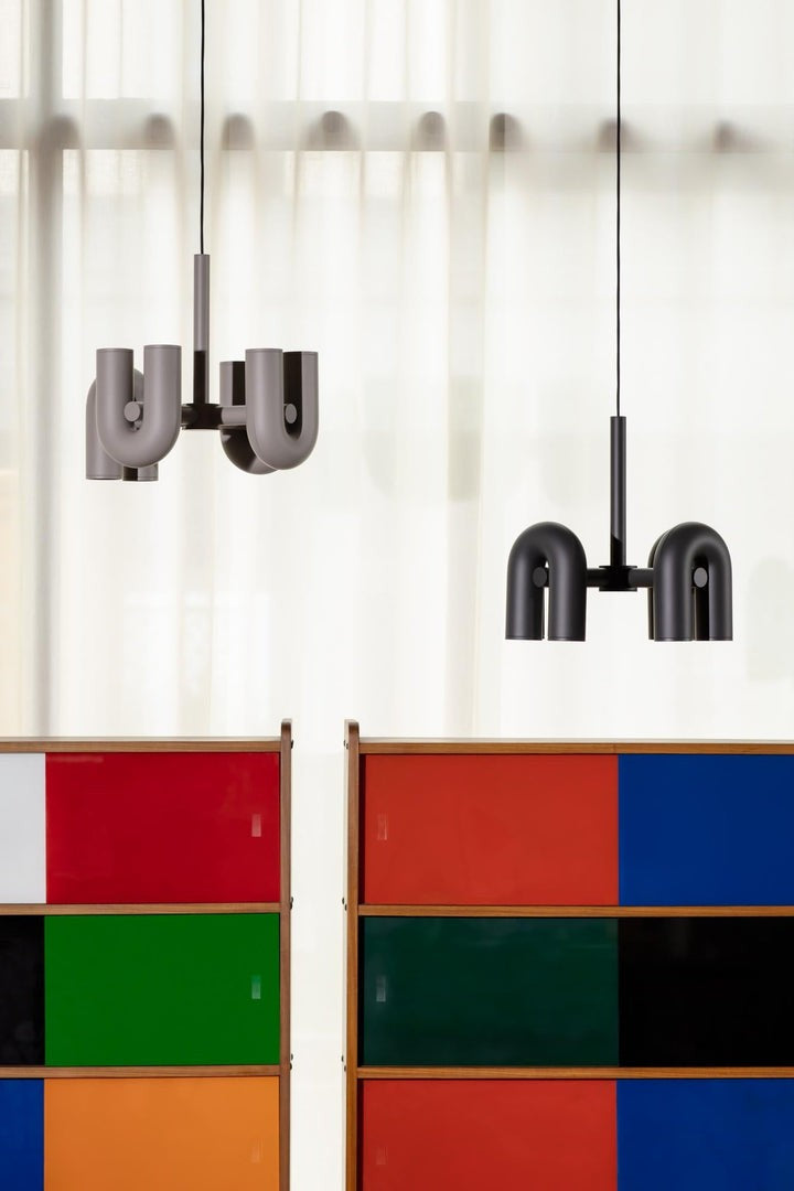 Modular U-Shaped LED Chandelier