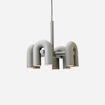 Modular U-Shaped LED Chandelier