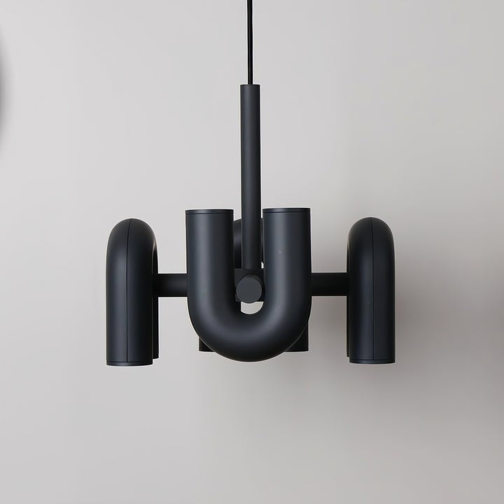Modular U-Shaped LED Chandelier