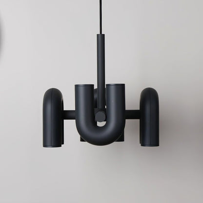 Modular U-Shaped LED Chandelier