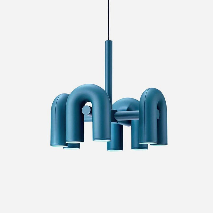 Modular U-Shaped LED Chandelier