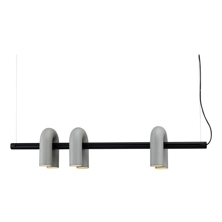 Modular U-Shaped LED Chandelier