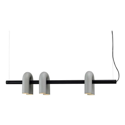 Modular U-Shaped LED Chandelier