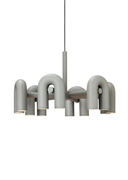 Modular U-Shaped LED Chandelier