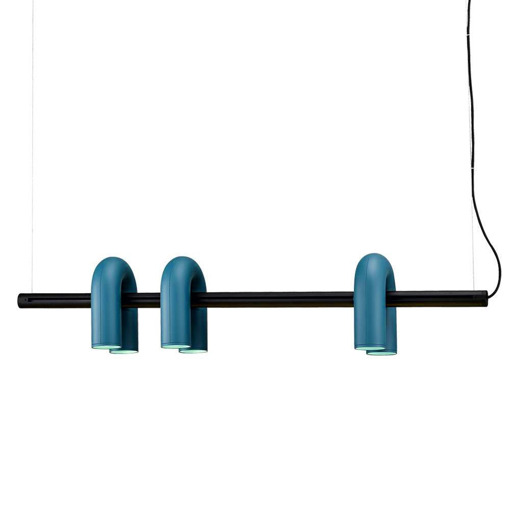 Modular U-Shaped LED Chandelier