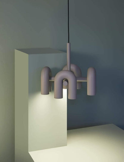 Modular U-Shaped LED Chandelier