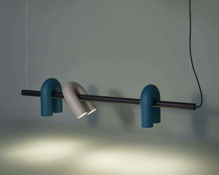 Modular U-Shaped LED Chandelier