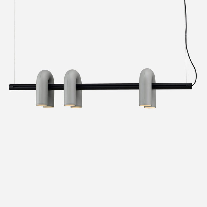 Modular U-Shaped LED Chandelier