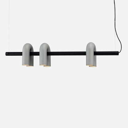 Modular U-Shaped LED Chandelier