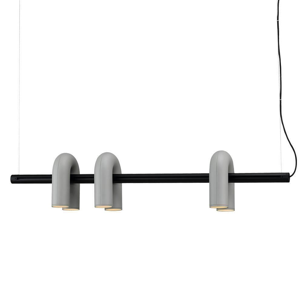 Modular U-Shaped LED Chandelier