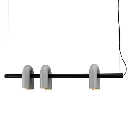 Modular U-Shaped LED Chandelier