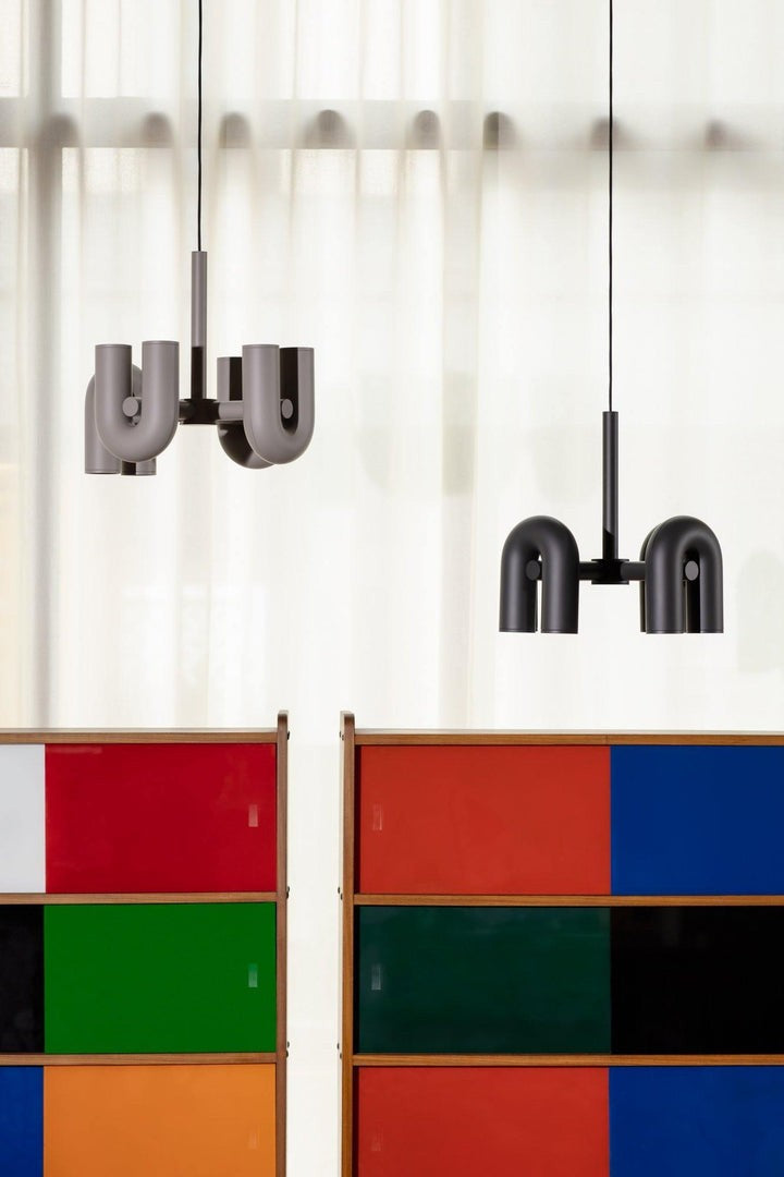 Modular U-Shaped LED Chandelier