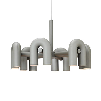 Modular U-Shaped LED Chandelier