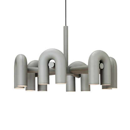 Modular U-Shaped LED Chandelier