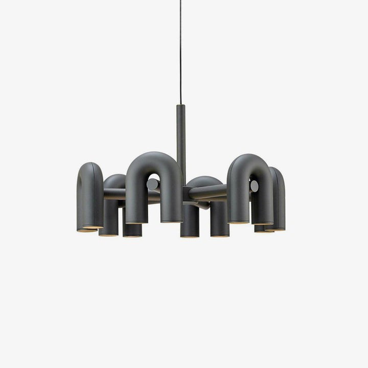 Modular U-Shaped LED Chandelier