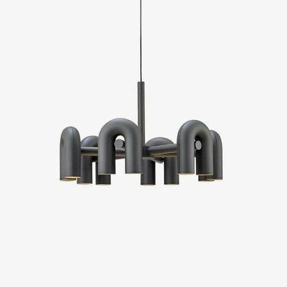 Modular U-Shaped LED Chandelier