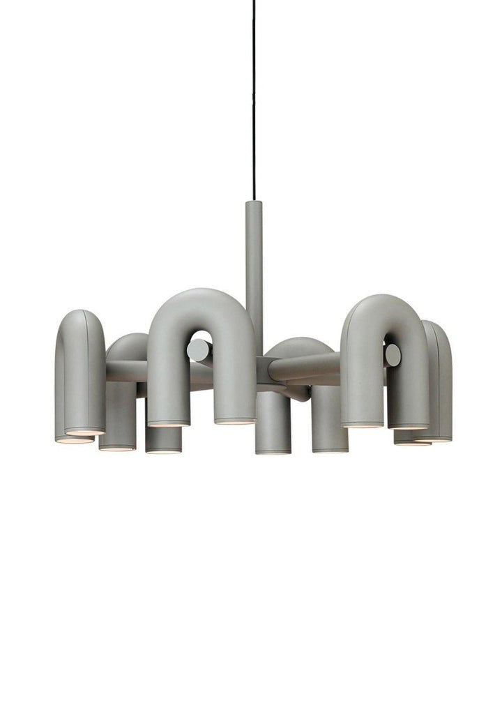 Modular U-Shaped LED Chandelier