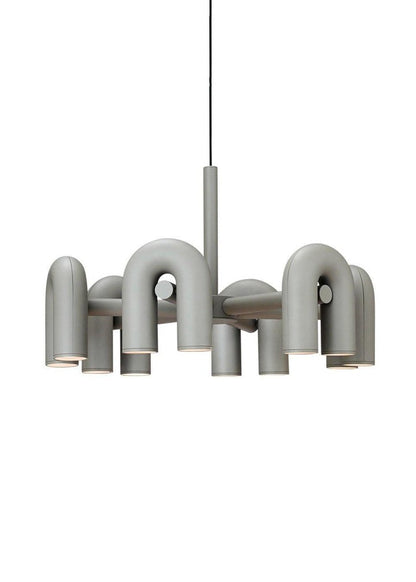 Modular U-Shaped LED Chandelier
