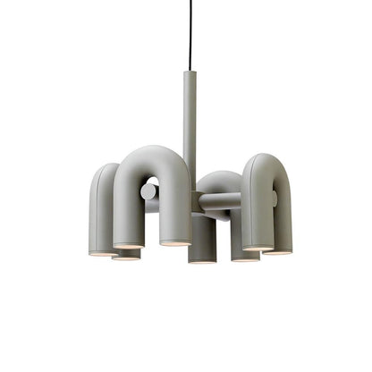 Modular U-Shaped LED Chandelier