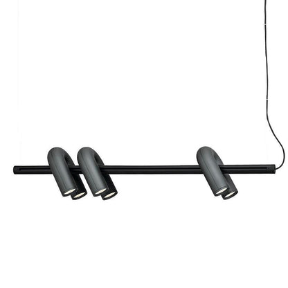 Modular U-Shaped LED Chandelier