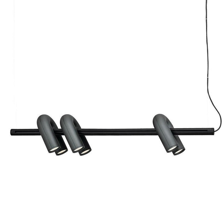 Modular U-Shaped LED Chandelier