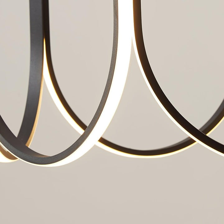 Modular U-Shaped LED Pendant – Adjustable Multi-Size Lighting