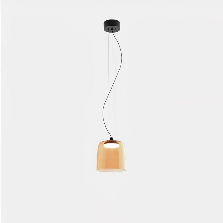 Multi-Tier LED Pendant Light with Adjustable Suspension