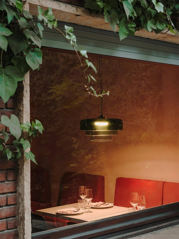 Multi-Tier LED Pendant Light with Adjustable Suspension