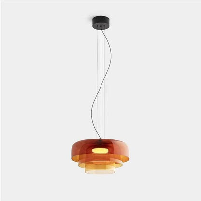 Multi-Tier LED Pendant Light with Adjustable Suspension