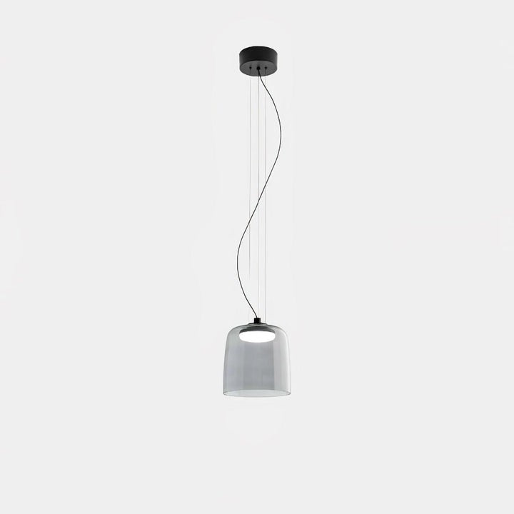 Multi-Tier LED Pendant Light with Adjustable Suspension