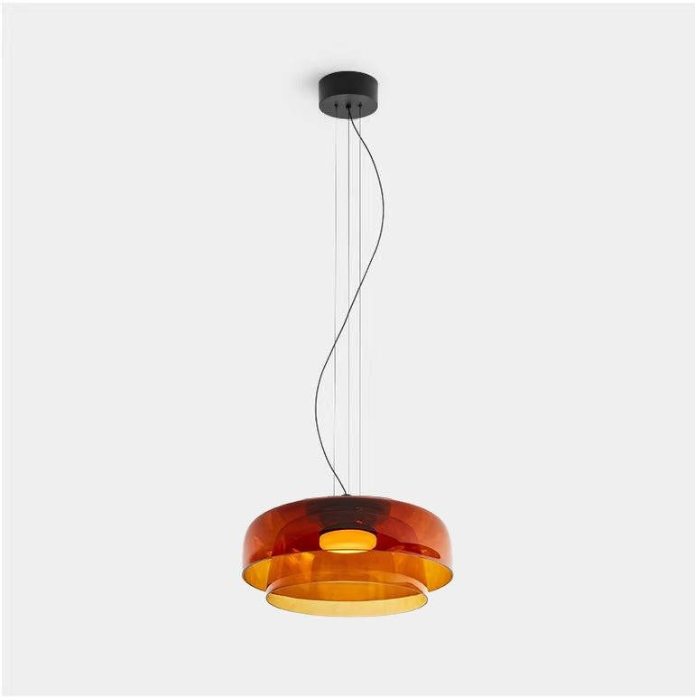 Multi-Tier LED Pendant Light with Adjustable Suspension