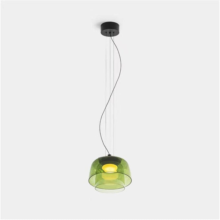 Multi-Tier LED Pendant Light with Adjustable Suspension