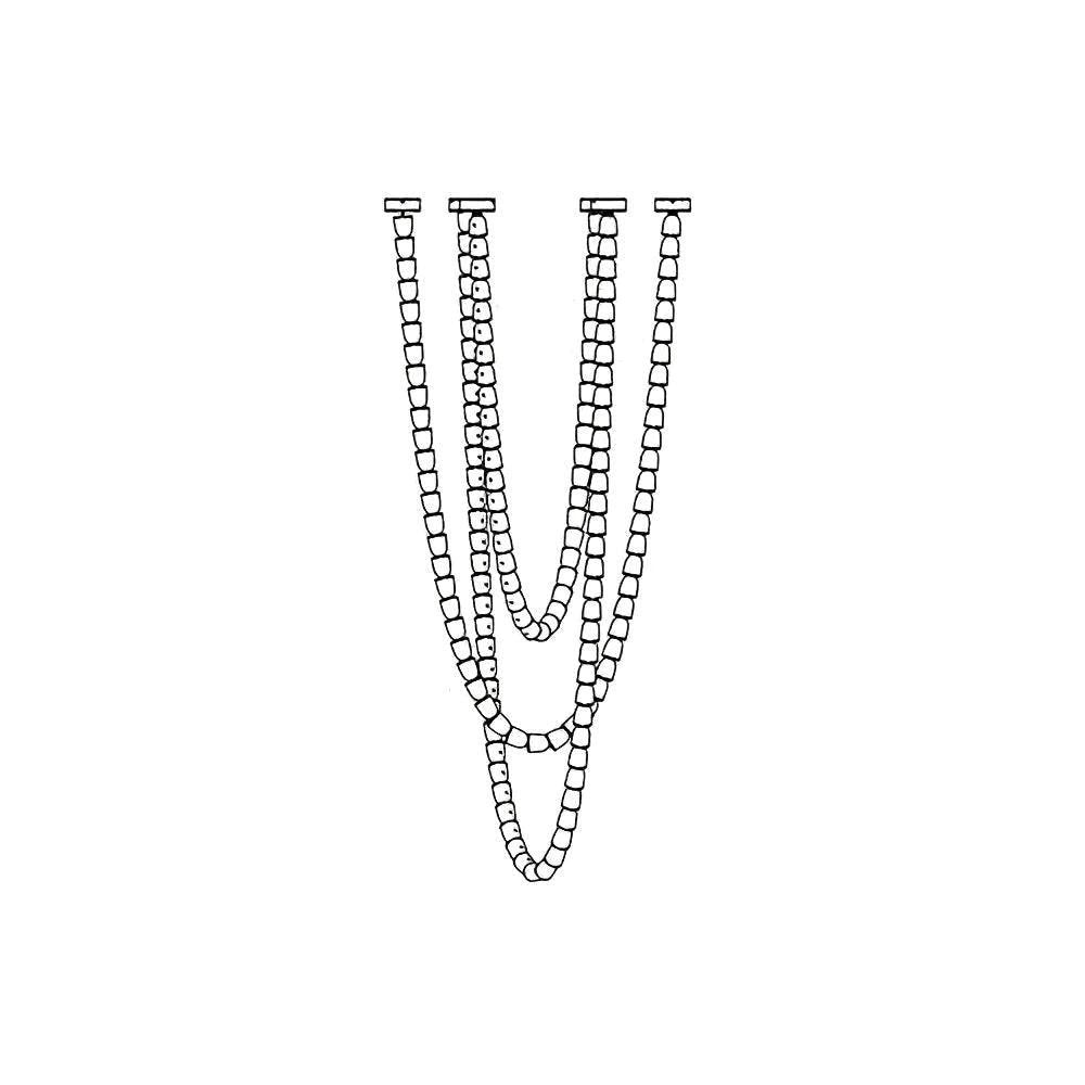 Multi-Tier V-Shaped LED Cascade Chandelier – Modern Pendant Light