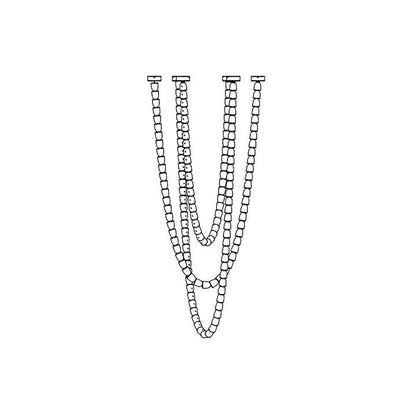 Multi-Tier V-Shaped LED Cascade Chandelier – Modern Pendant Light