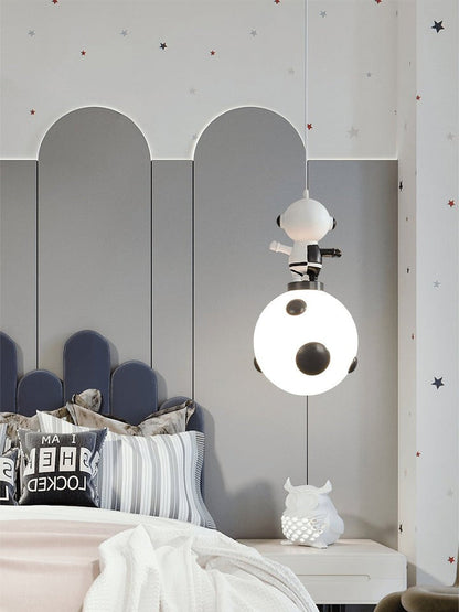 Nordic Toy Figurine Pendant Light for Kids’ Bedroom